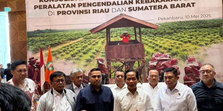 Kementeri LH Gandeng Gapki, Pemprov Riau Kolaborasi Cegah Munculnya Titik Api