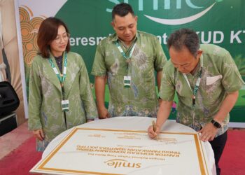 Apical Group Pantau Perkembangan Program SMILE di Rantauprapat