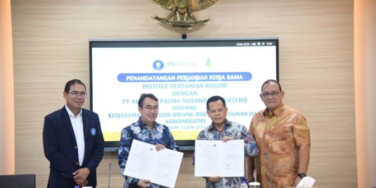 Agrinas Palma dan IPB University Perkuat Riset Benih Sawit