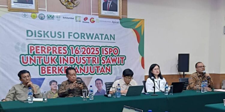 Pemerintah Dorong Sertifikasi ISPO Hulu-Hilir untuk Keberlanjutan Kelapa Sawit