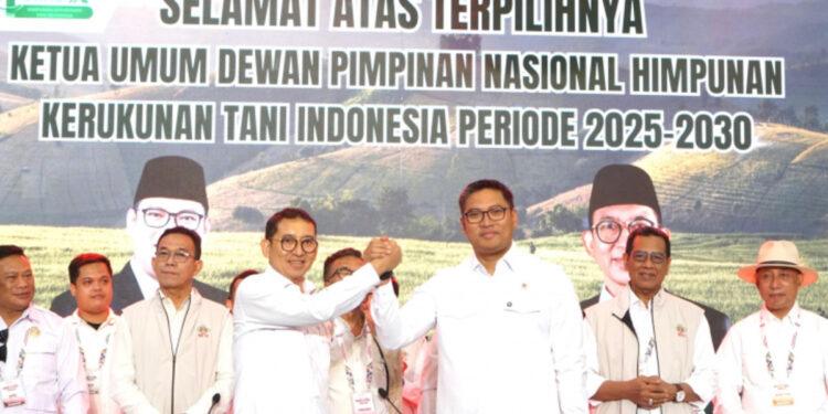 Sudaryono Terpilih Jadi Ketua Umum DPN HKTI Periode 2025-2030