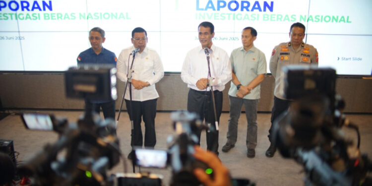 Mentan Laporkan 212 Produsen Beras ke Kepolisian