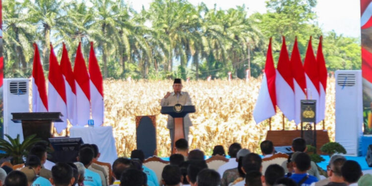 Presiden Prabowo Meyakini Indonesia Jadi Lumbung Pangan Dunia