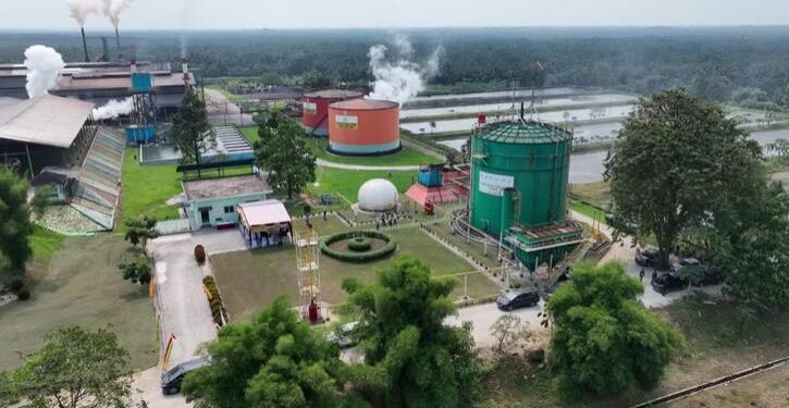 PalmCo Lanjutkan Pembangunan Pembangkit Tenaga Biogas