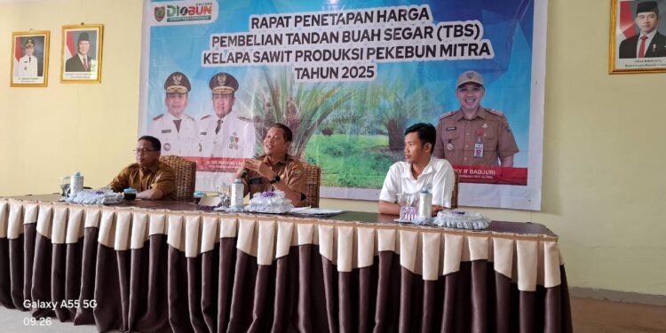 Harga TBS Kalteng Periode II Juli 2025 Kembali Naik