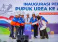 Mentan Lepas Ekspor Perdana Pupuk Urea ke Australia