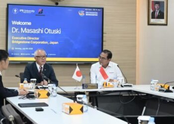 IPB University dan Bridgestone Kerja Sama Riset Tanaman Karet