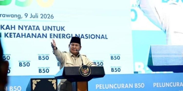 Presiden Prabowo Sebut Peluncuruan B50 Hemat Devisa Rp 170 Triliun