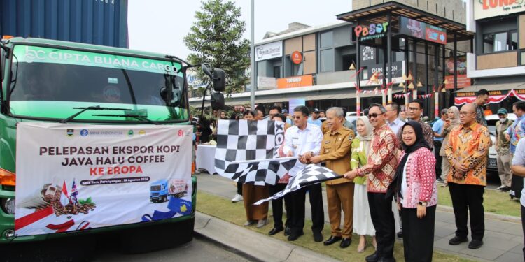 Kemendag Lepas Ekspor Kopi Jawa Barat Senilai Rp2,64 Miliar ke Inggris