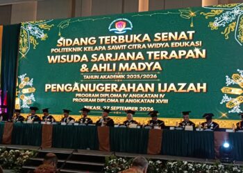 Politek Kelapa Sawit CWE Luluskan 248 Mahasiswa Tahun Akademik 2025/2026