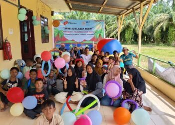 PT PPP Minamas Plantation Gelar Trauma Healing Anak di Aceh Tamiang