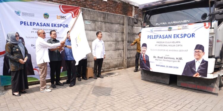 Mendag Lepas Ekspor Gula Kelapa Asal Banyumas ke AS
