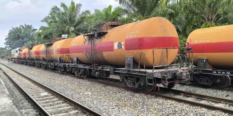 PT KAI Catat Kenaikan Pelayanan Angkutan CPO